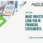 A magnifying glass hovering over a set of financial statements, highlighting cash flow, revenue, and profit margin figures while an investor takes notes in the background.